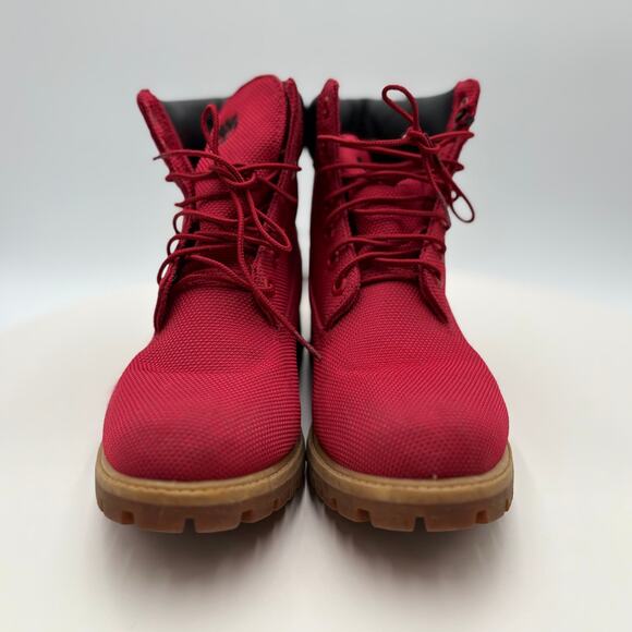 Timberland Men’s 6-Inch Valentine Red Boots – Premium Leather main image 5